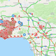 Illustration for article titled The Malibu Fire is Now Creeping Right Up to the Highway